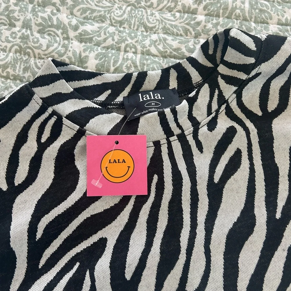 Lala Zebra Print set - Picture 2 of 5